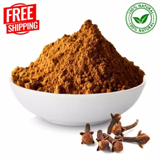 Clove Powder Sun Dried Herb Organic 100% Pure Natural High Quality Ceylon Spice