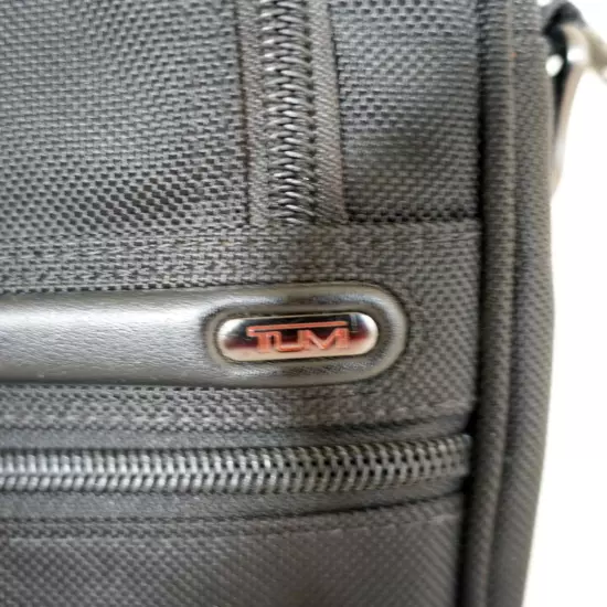 Tumi 2Way Business Bag Handle Leather A4 Storage Possible