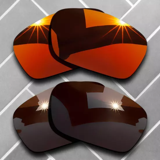 Polarized Replacement lenses for-Oakley Fuel Cell OO9096 Anti-Scratch Choices US