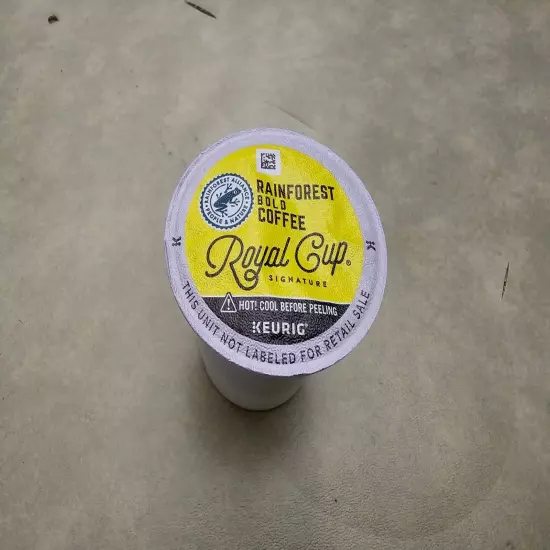 ROYAL CUP SIGNATURE COFFEE - Rainforest Bold Roast - 40 K Cups Pods KEURIG