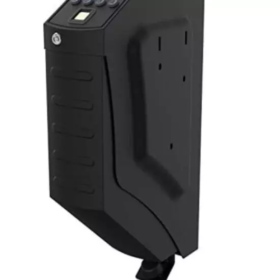 AWESAFE Mounted Handgun Safe Quick Access with Fingerprint Biometric OPEN BOX