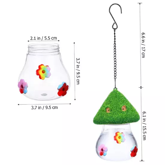 Bird Water Feeders for Outdoors Hanging for Outside Wild Bird Lovers 3PCS W9P9