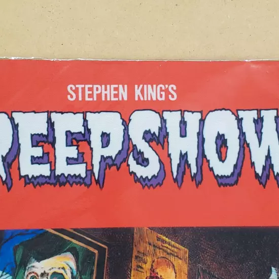 Creepshow comic cover -- mousepad -- Stephen King 80's horror artwork print