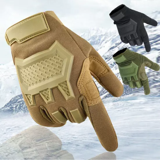 Tactical Gloves Men Touchscreen Outdoor Sport Full Finger Military Combat Gloves