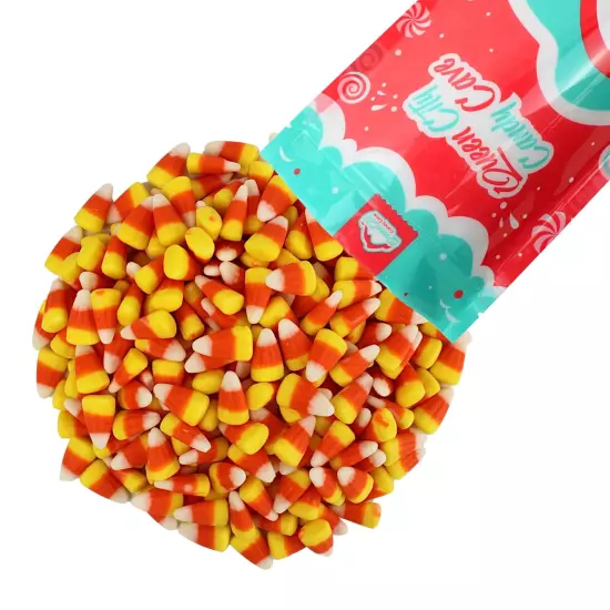 Candy Corn Mix with Real Honey, Fall Harvest - 1 Pound by Queen City Candy