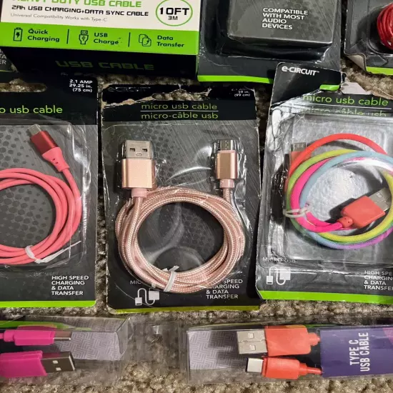 Set Of Micro USB Cables