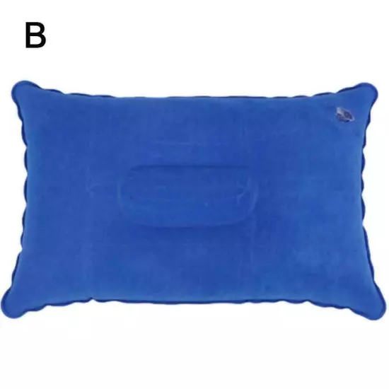 Inflatable Camping Pillow Blow Up Festival Outdoors Cushion HOT Q7I7 F7G8