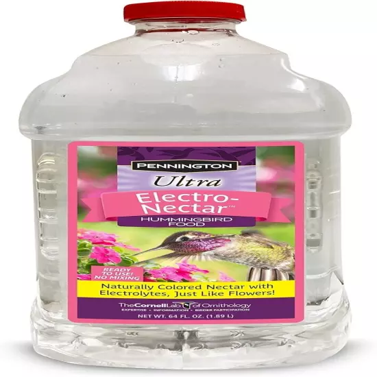 Electronectar Hummingbird Food Ready to Use Clear 64 ounces Pack of 1