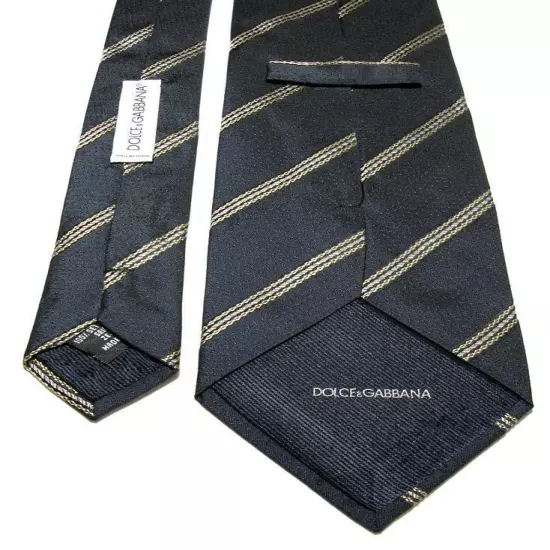 USED TIE CRAVATTA DOLCE & GABBANA D&G