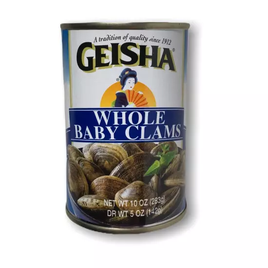 Whole Baby Clams 10Oz