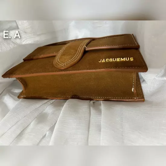 JACQUEMUS bag, NEW, natural suede