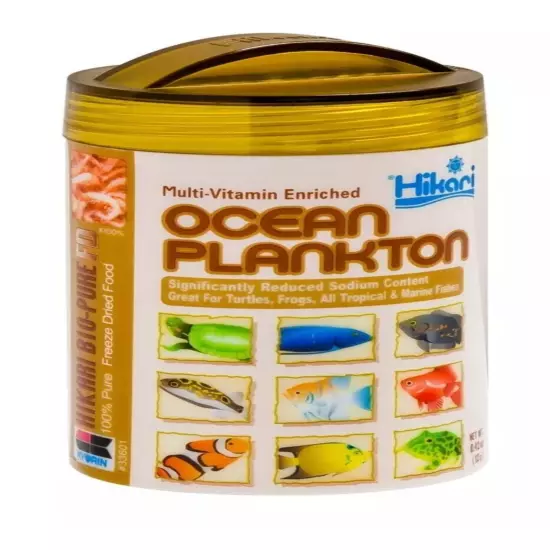 Hikari Freeze Dried Ocean Plankton Cubes .42 oz.