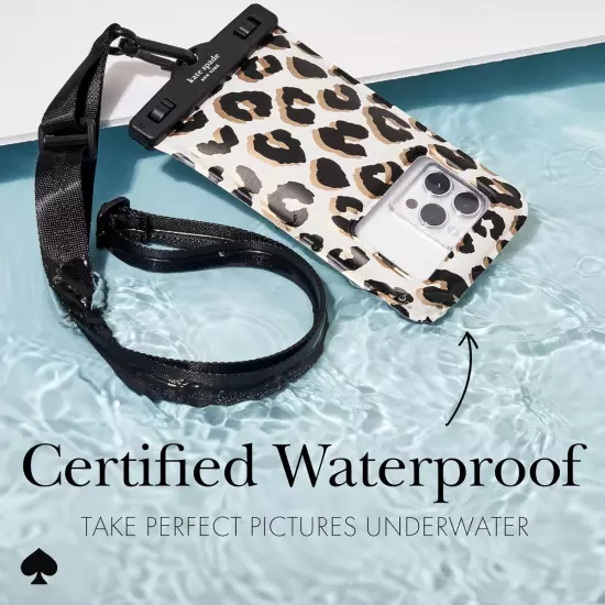 IP68 Floating Waterproof Phone Pouch - City Leopard