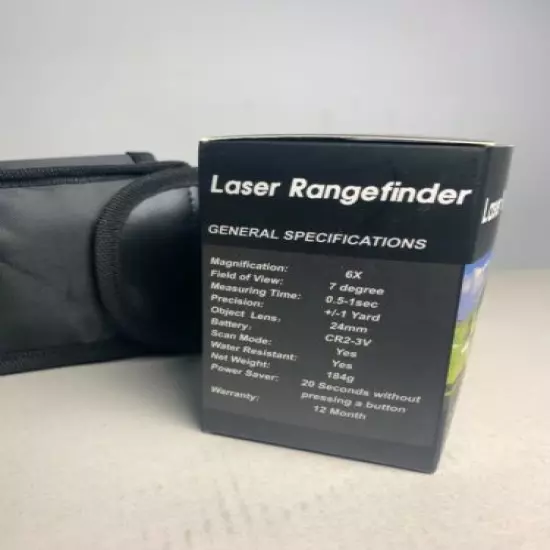 Founders Club Golf Laser Range Finder with Slope Compensation