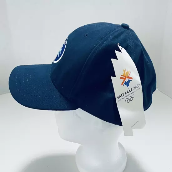 NWT NBC Salt Lake 2002 Olympic American Needle Strap Back Hat USA Union Made NEW