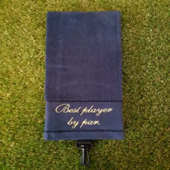 EMBROIDERED GOLF TOWEL