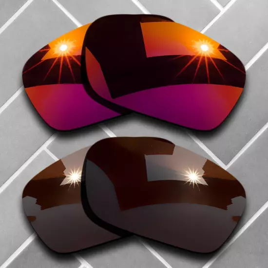 Polarized Replacement lenses for-Oakley Fuel Cell OO9096 Anti-Scratch Choices US