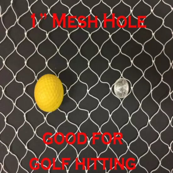 20Ft X 25Ft Sport Netting for Golf Hitting, Backstop, Hockey, La Crosse 258