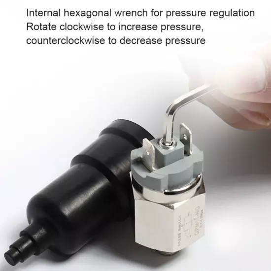 Adjustable Air Pressure Switch for Air Compressor External Thread Connection