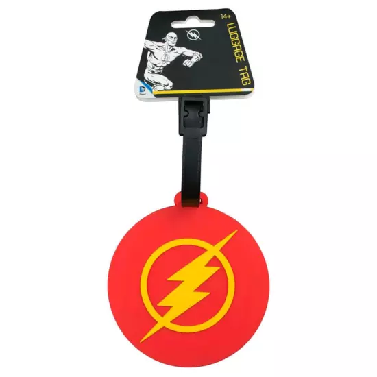 The Flash Logo Designed Excellent Quality Styized Collectable Luggage Tag