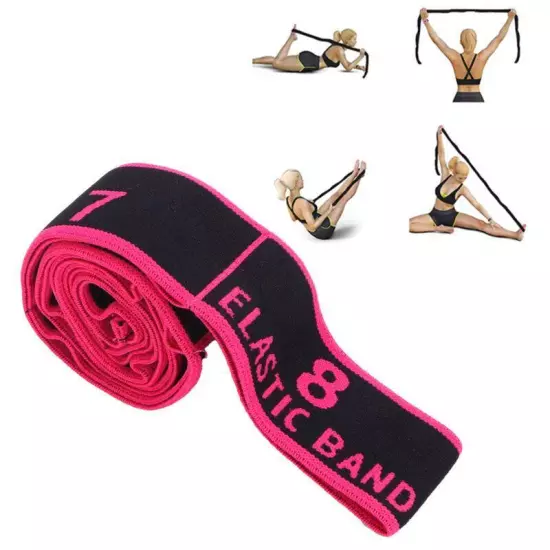 Resistance Band Yoga Dance Fitness Elastic Strap Pull Belt Workout Equipment