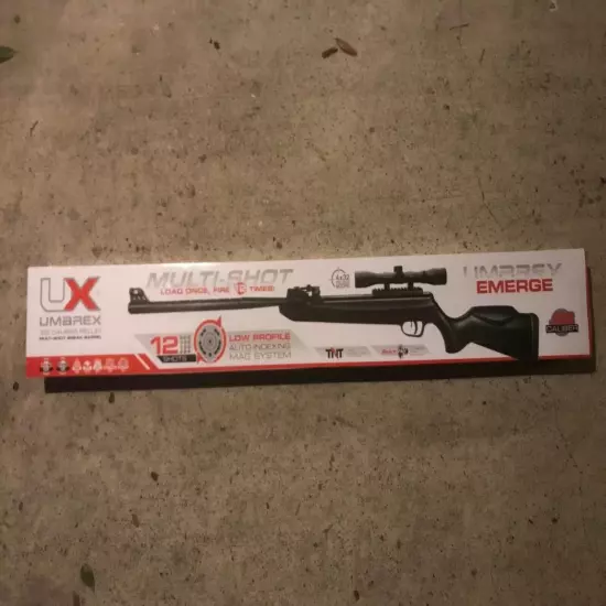 Umarex Emerge .22 Caliber 12-Shot Air Rifle w/4x32mm Scope, 800 FPS - 2251386