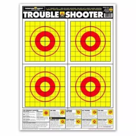 Thompson Target | Trouble Shooter Handgun Training - 19"x25" Shooting Targets