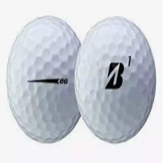 24 Golf Balls- Bridgestone e6 White - 4A 