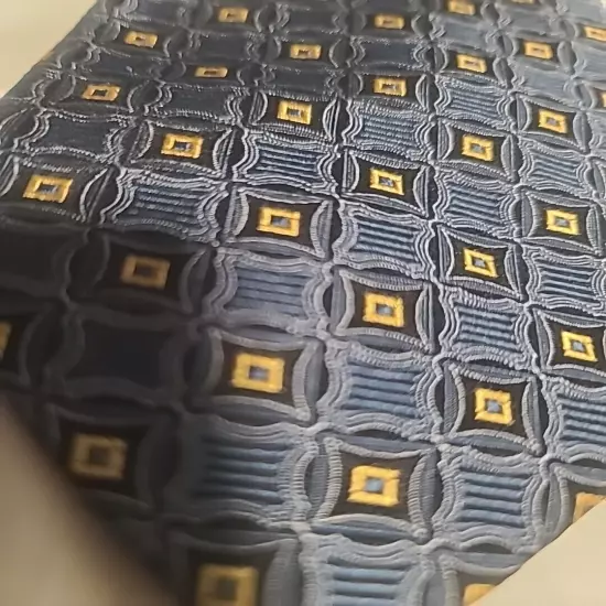 Nordstrom Blue Geometric Silk Tie