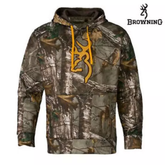 Browning SMU Performance RTX/ Gold Hoodie Men's Size XL