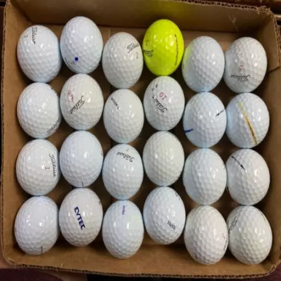 24- Titleist PRO V1x - Near Mint Played Golf Balls FREE SHIPPING