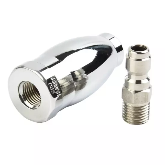 Powerful Rotating Turbo Nozzle Spray Tip for High Pressure Washer 3600 PSI