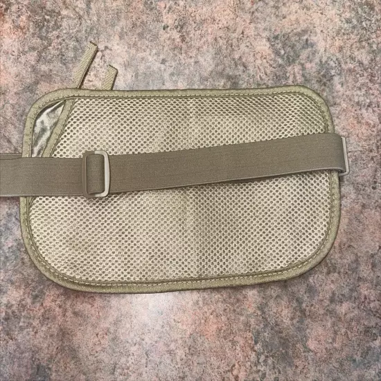 1Pc Money Belt Pouch Hidden Travel Wallet Passport ID Holder Secure Khaki Unisex