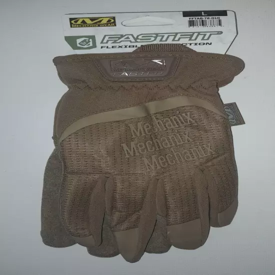 Mechanix Wear FastFit Tactical Gloves Tan Large