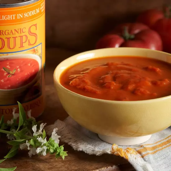 Amy’s Soup Chunky Tomato Bisque Gluten Free Made With Organic Tomatoes and Cr...