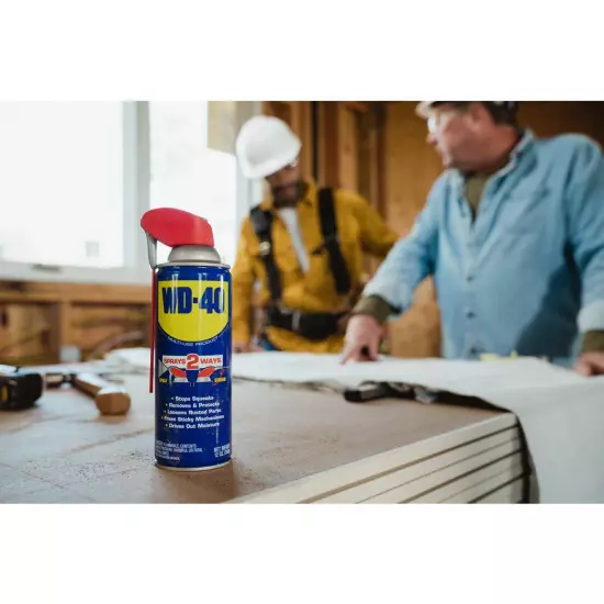 Multi Purpose Original WD-40 Formula 12oz Lubricant Spray 1-PACK w/. Smart Straw