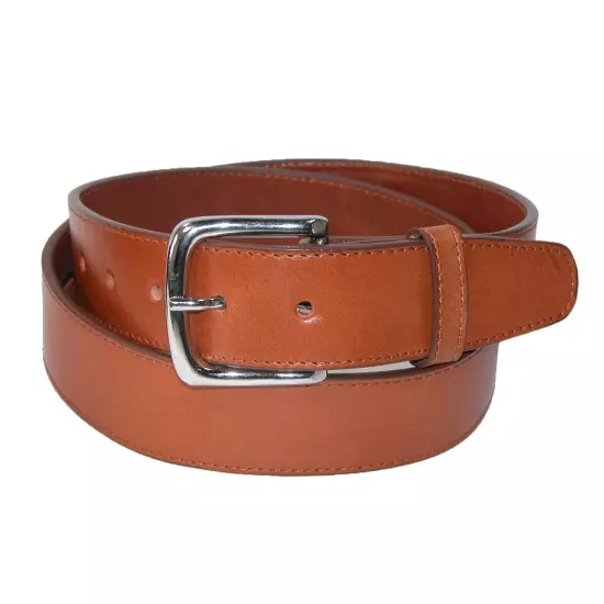 New CTM Men's Leather Money Belt Removable Buckle