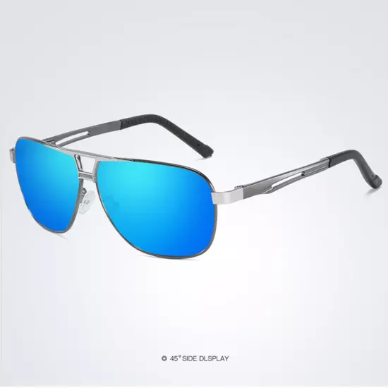 Aluminium HD Polarized Photochromic Sunglasses Men Pilot Eyewear Driving Glasses