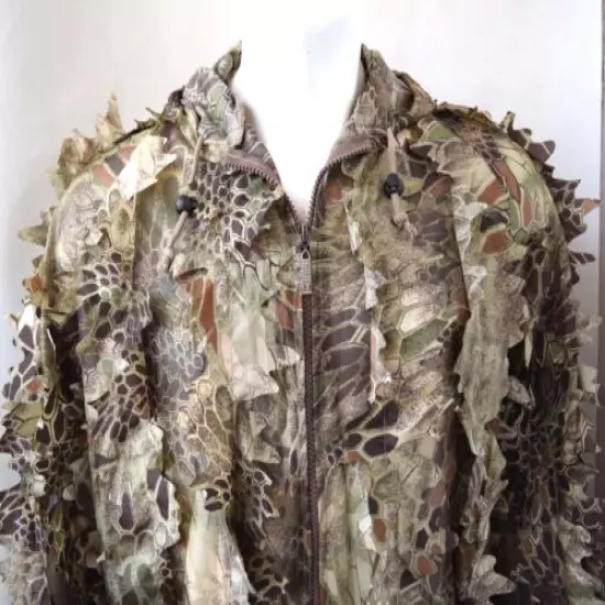 3D HIGHLANDERTM Leaf Python Camo Ghillie Suit Bionic Training Bowhunt Sniper