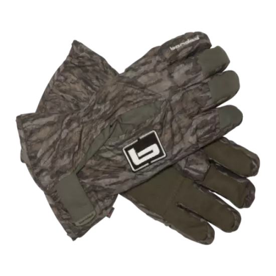 Banded Squaw Creek Gloves Bottomland Btml Camo Waterproof Primaloft Insulation