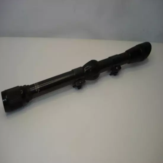 VINTAGE REALIST APACHE 22 RIFLE SCOPE MODEL 4X w/mount 