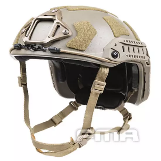 FMA Tactical SF Helmet Super High Cut Helmet Airsoft Paintball M/L/XL BK/DE/FG