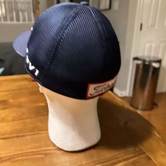 Titliest Pro V1 FJ Foot Joy Golf Fitted Hat L/XL NAVY BLUE Very CLEAN