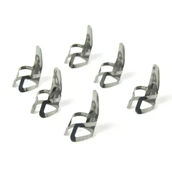 20pcs Stainless Steel Finger Picks Open Design for Guitar Banjo Dobro With Box