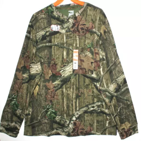 MOSSY OAK BREAK-UP INFINITY LONGSLEEVES HENLEY 2XL(50-52) MEN LONG SLEEVES