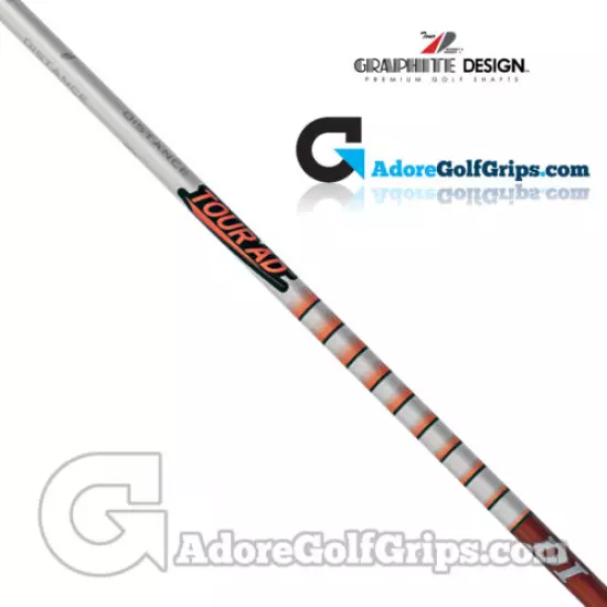 Graphite Design Tour AD DI Alignment Sticks / Rods - Orange / White - TOUR ISSUE