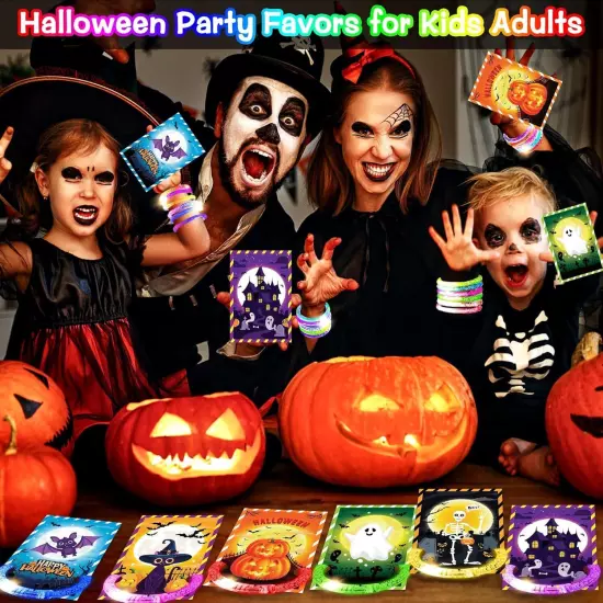 24 Pack Halloween Party Favors Purple, Pink, White, Yellow, Green, Blue 