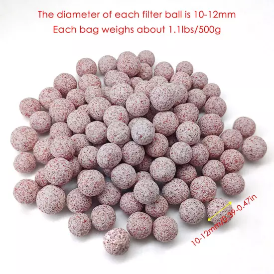 500g Bio Balls Aquarium Filter Media Bio Balls Fish Tank Filter Biological Balls