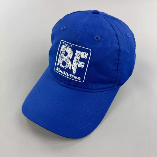 Bully Free Hat Cap Men BF Logo Anti-bullying Poly Outdoor Retro Casual Dad Blue