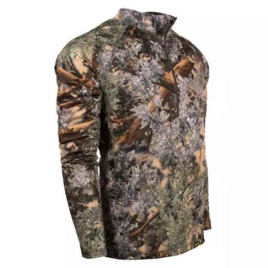 KINGS CAMO XKG Elevation 1/4 Zip Desert Shadow Tee Shirt (XKG4206-DS)